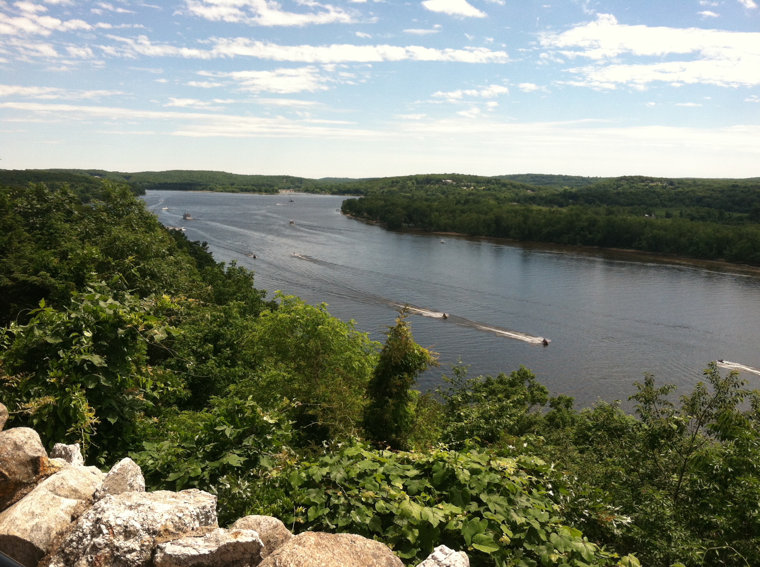 View from Gillette Castle, Haddam, CT